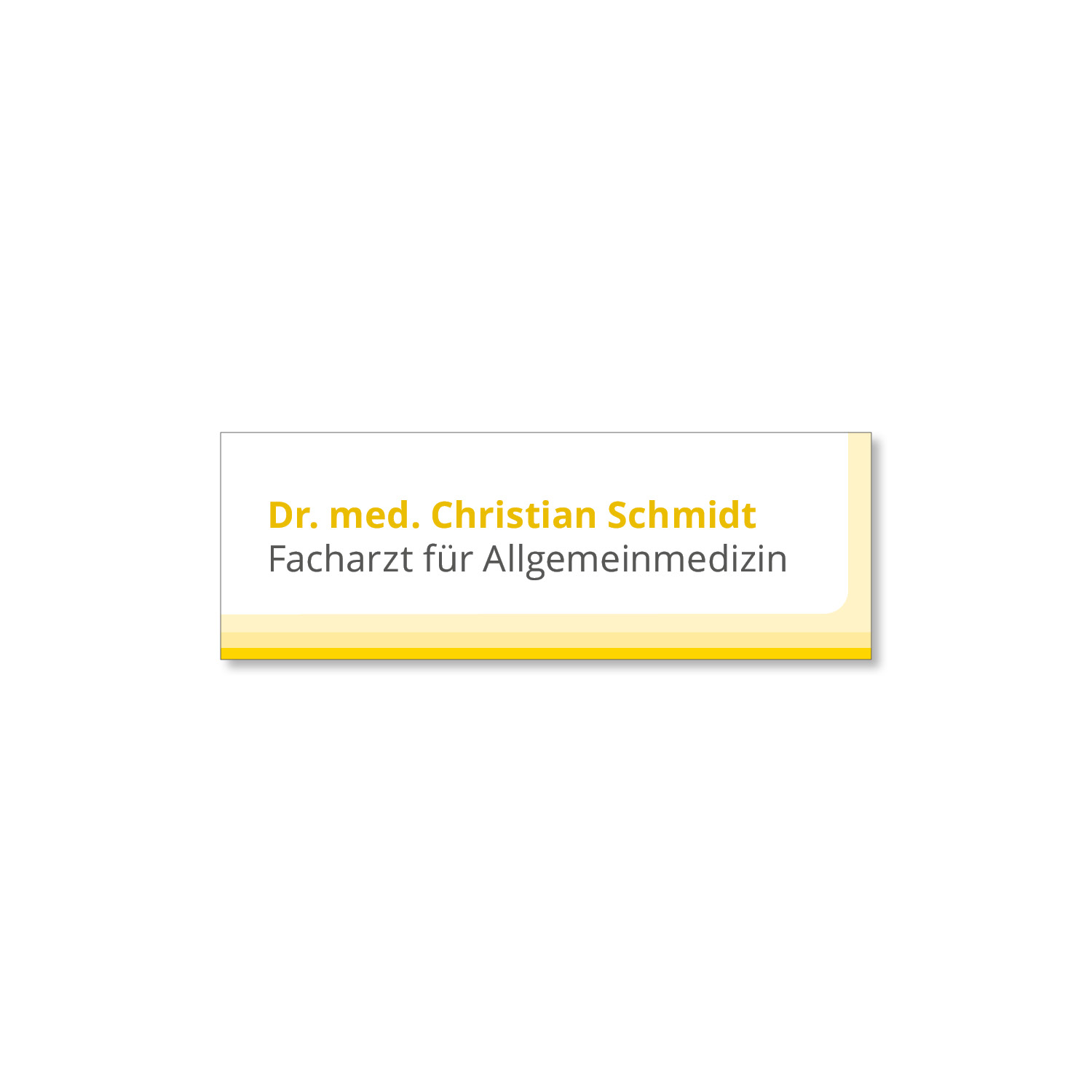 Namensschild Neckar