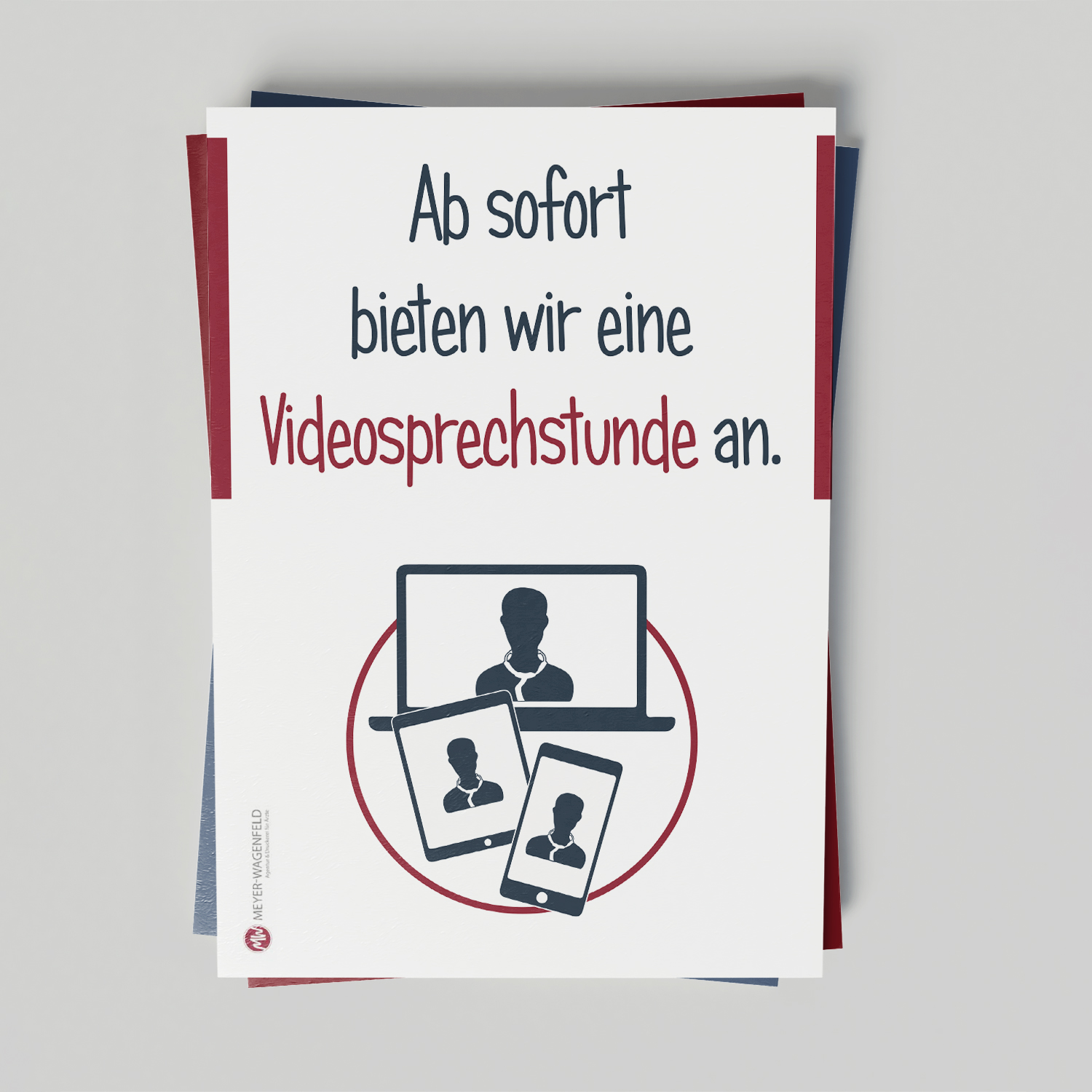 Wir bieten eine Videosprechstunde Wir bieten eine Videosprechstunde