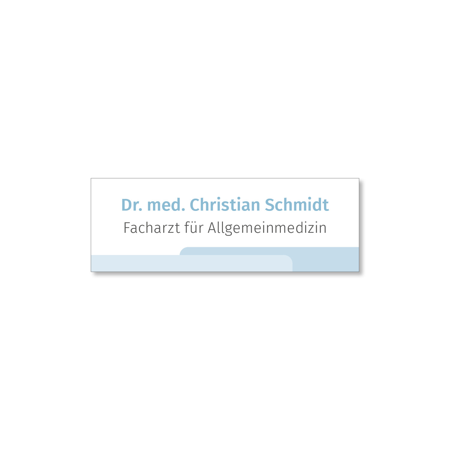Namensschild Wolga