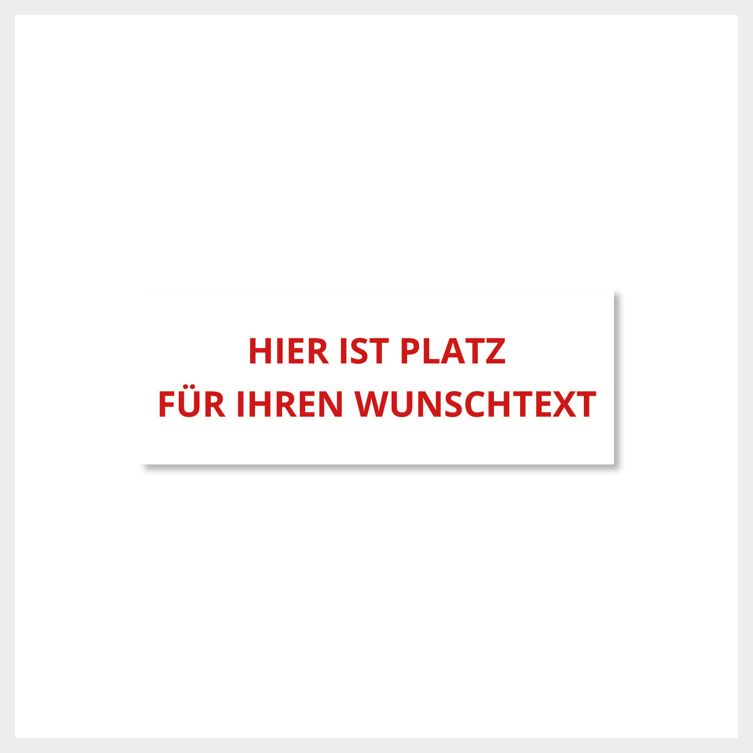 Hinweis-Stempel klein (bis zu 2 Zeilen)