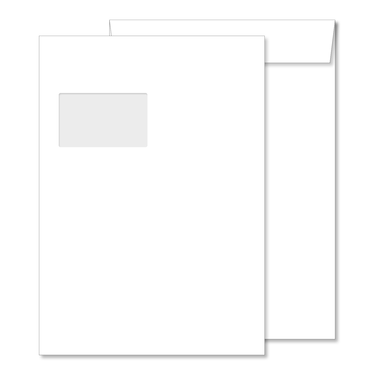Versandtasche, mit/ohne Fenster, ohne Eindruck Versandtasche, mit/ohne Fenster, ohne Eindruck
