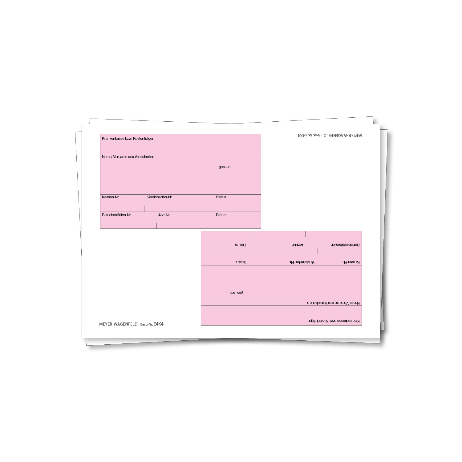 Adressfeldetiketten E4K4 Rosa Adressfeldetiketten E4K4 Rosa